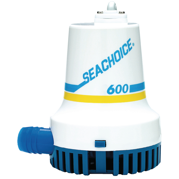 Seachoice 12V Bilge Pump, 3.5A, 600 GPH, 3/4" Port 19271